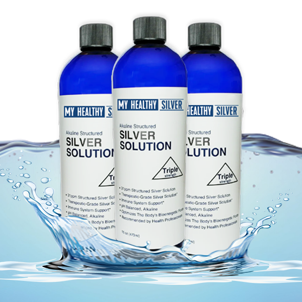 #1 pH Balanced Alkaline Structured Silver Solution