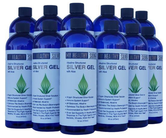 My Healthy Silver Gel with Aloe Ultimate Pack | 12 Bottles