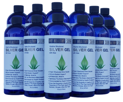 My Healthy Silver Gel with Aloe Ultimate Pack | 12 Bottles