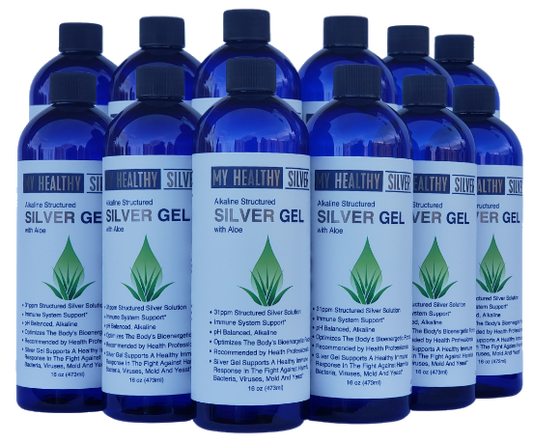 My Healthy Silver Gel with Aloe Ultimate Pack | 12 Bottles