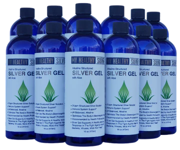 #1 pH Balanced Alkaline Structured Silver Gel with Aloe Starter Pack | 1 Bottle