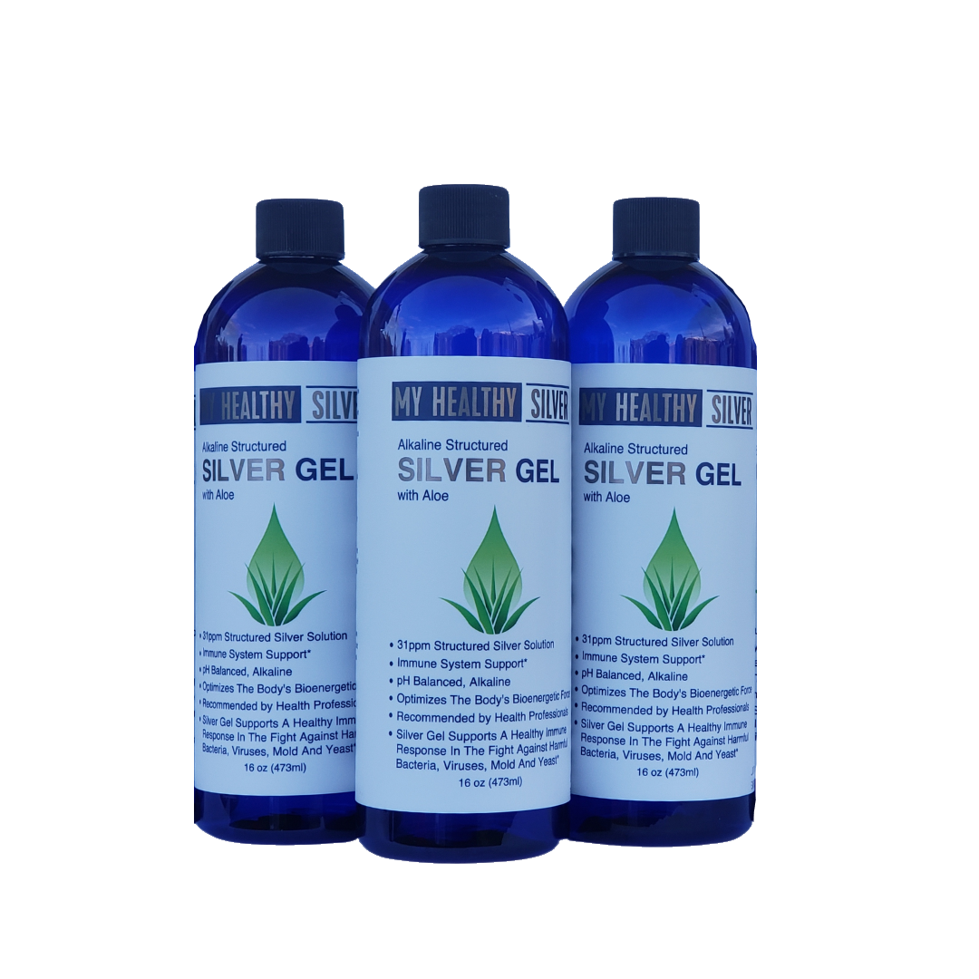 My Healthy Silver Gel with Aloe Plus Pack | 3 Bottles