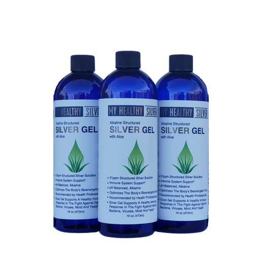 My Healthy Silver Gel with Aloe Plus Pack | 3 Bottles