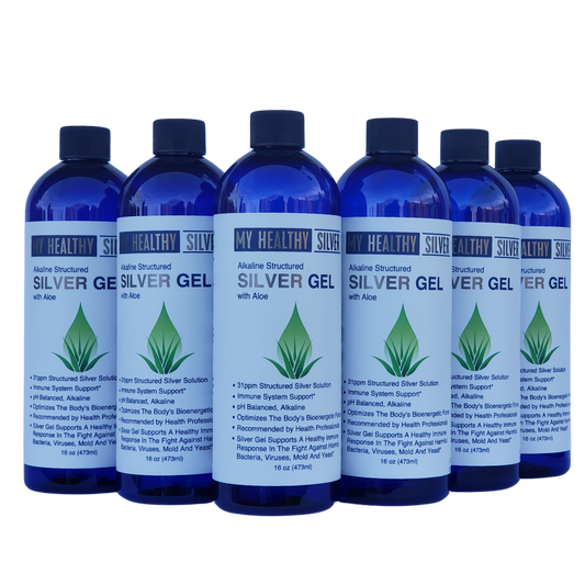 My Healthy Silver Gel with Aloe Family Pack | 6 Bottles